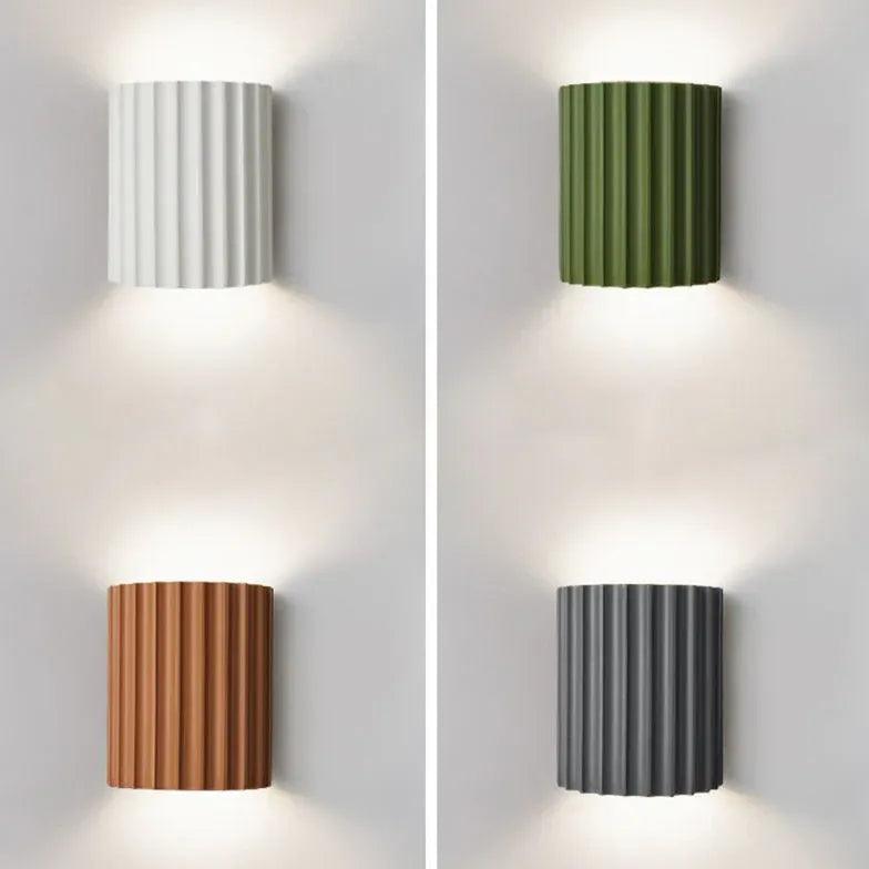 Half-Circle Resin Up and Down Lights - Clowas