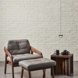 Orb Pendant Light Fixture with Minimalist Gold Design