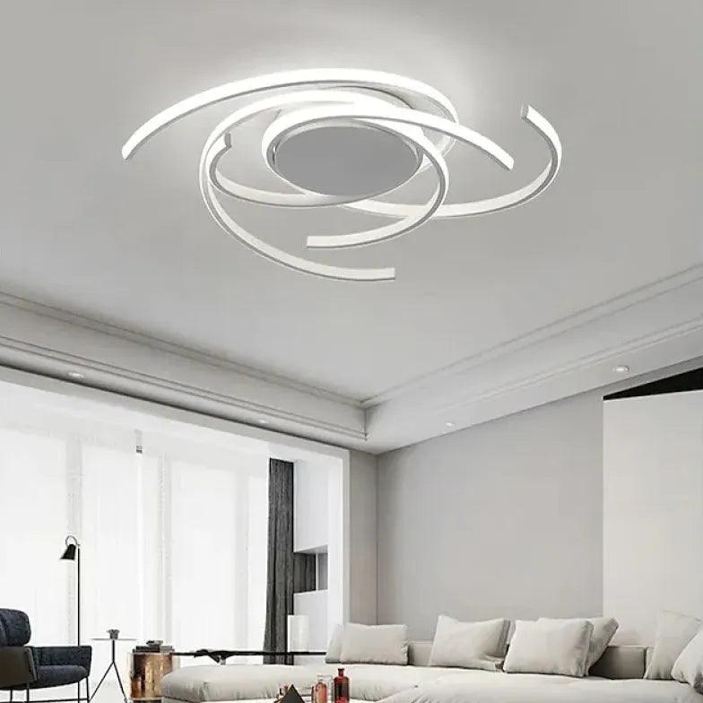 Half-Ring Design for Bedroom Ceiling Light - Clowas