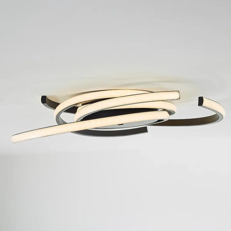 Half-Ring Design for Bedroom Ceiling Light - Clowas