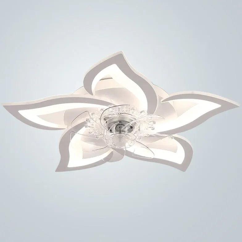 Petal Shape LED White Fan Light - Clowas