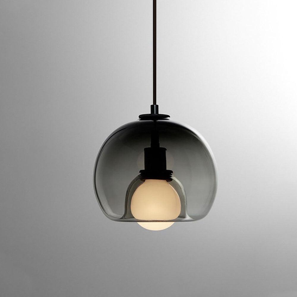 Pendant Light Smoked Glass Nordic Dining Room