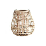 Handheld rattan candle holder outdoor floor lamp - Clowas