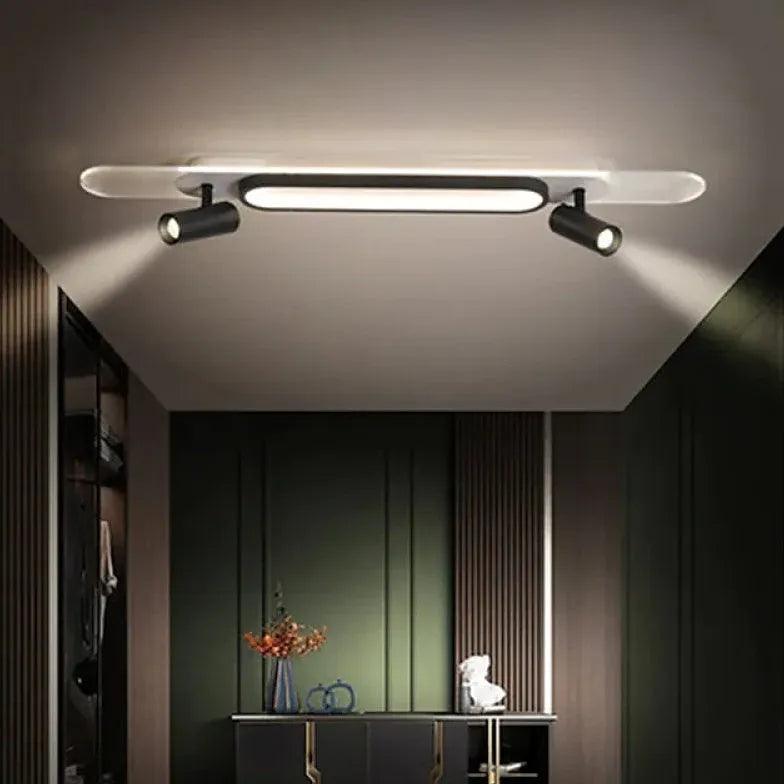 Adjustable Black LED Entryway Ceiling Light - Clowas