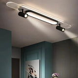 Adjustable Black LED Entryway Ceiling Light - Clowas