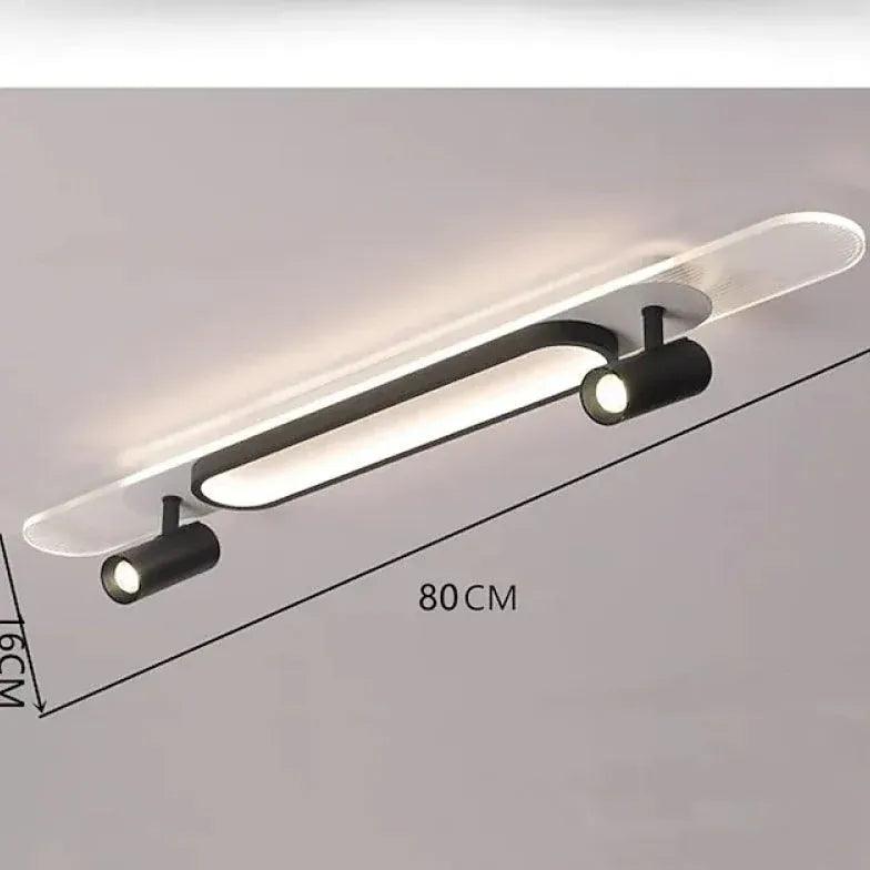 Adjustable Black LED Entryway Ceiling Light - Clowas