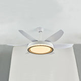 LED White Modern Living Room Fan Light - Clowas