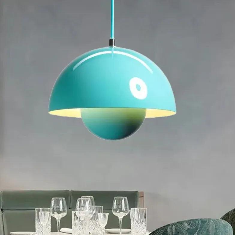 Hemispherical Art Modern Dining Room Pendant Light - Clowas