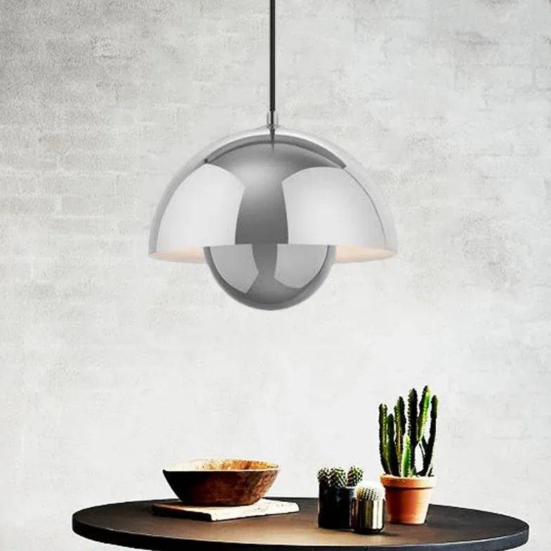 Hemispherical Art Modern Dining Room Pendant Light - Clowas