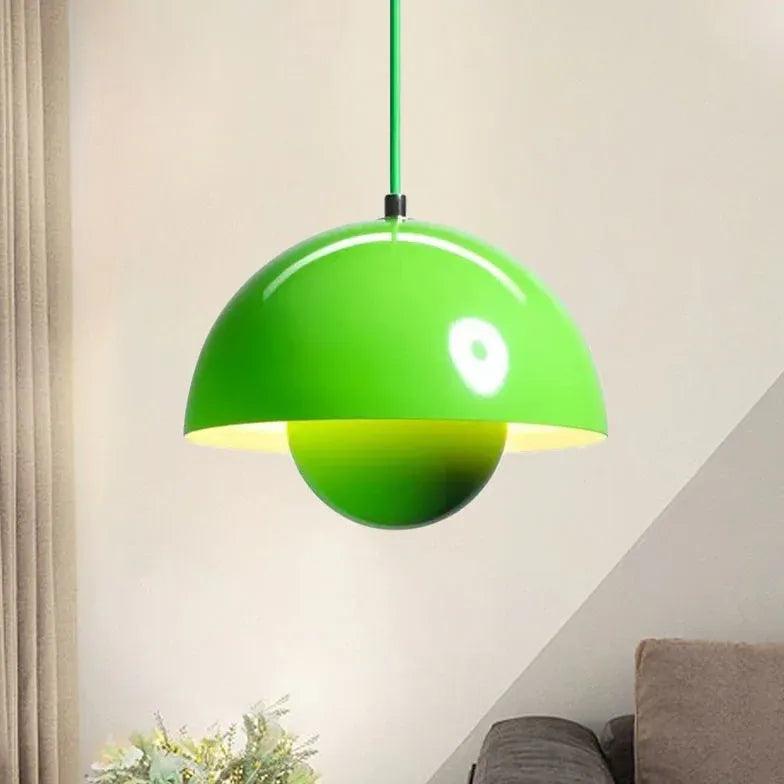 Hemispherical Art Modern Dining Room Pendant Light - Clowas