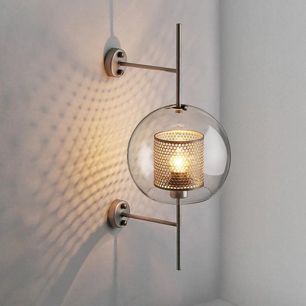 Honeycomb Glass Industrial Wall Lights - Clowas