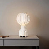White Rounded Balloon-Shaped Minimalist Table Lamp - Clowas