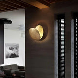 Double Moon Round LED Modern Wall Light - Clowas