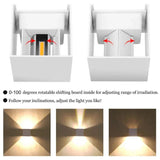 Indoor Square Up and Down Lights - Clowas