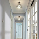 Industrial Style Geometry Modern Flush Ceiling Lights - Clowas