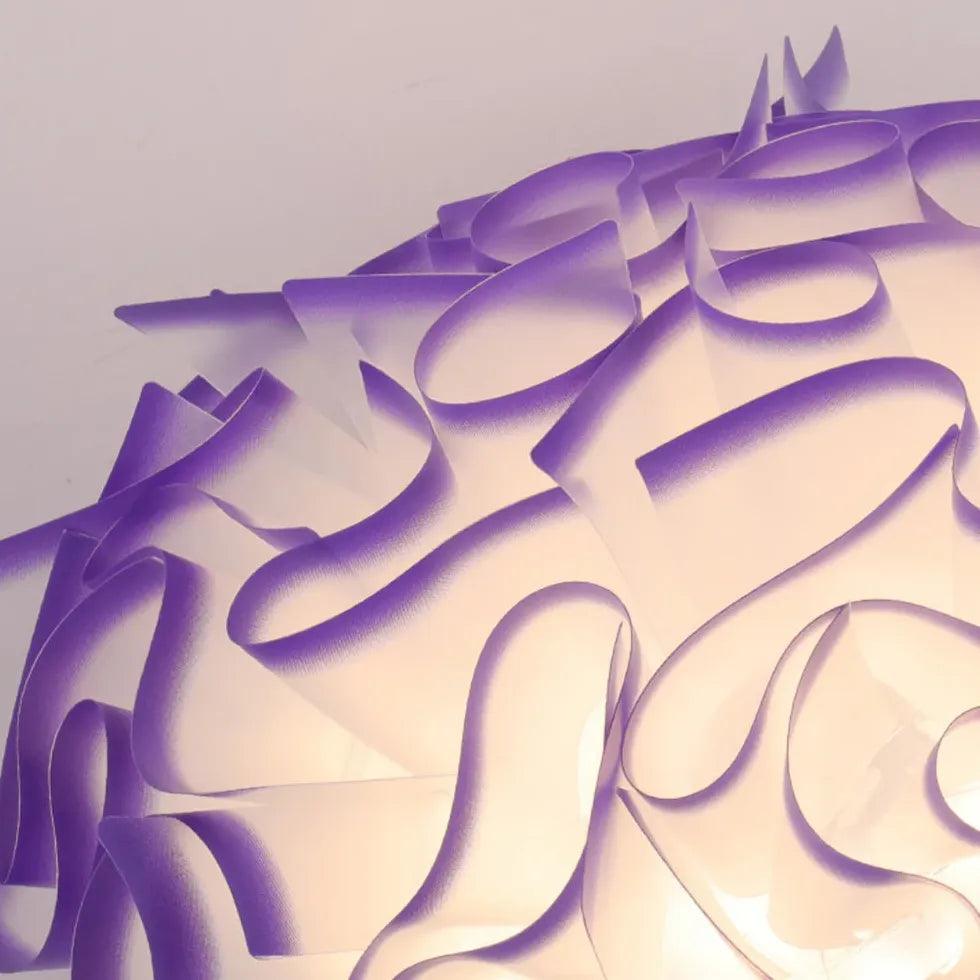 Interlocking Two-Tone Acrylic Artistic Ceiling Light - Clowas