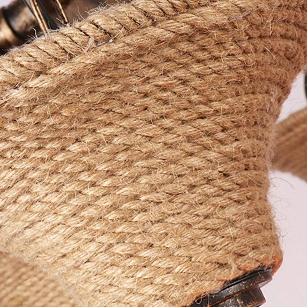 Inverted Cone Rope Industrial Chandelier - Clowas