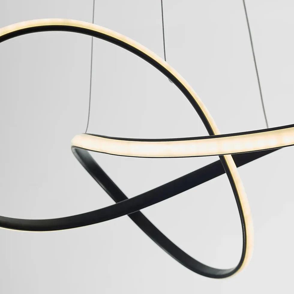 Irregular Curved Minimalist Pendant Light - Clowas