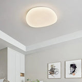 Irregular for Bedroom White Flush Ceiling Lights - Clowas