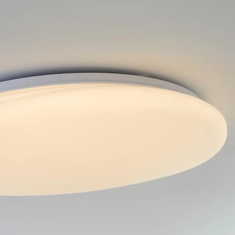 Irregular for Bedroom White Flush Ceiling Lights - Clowas