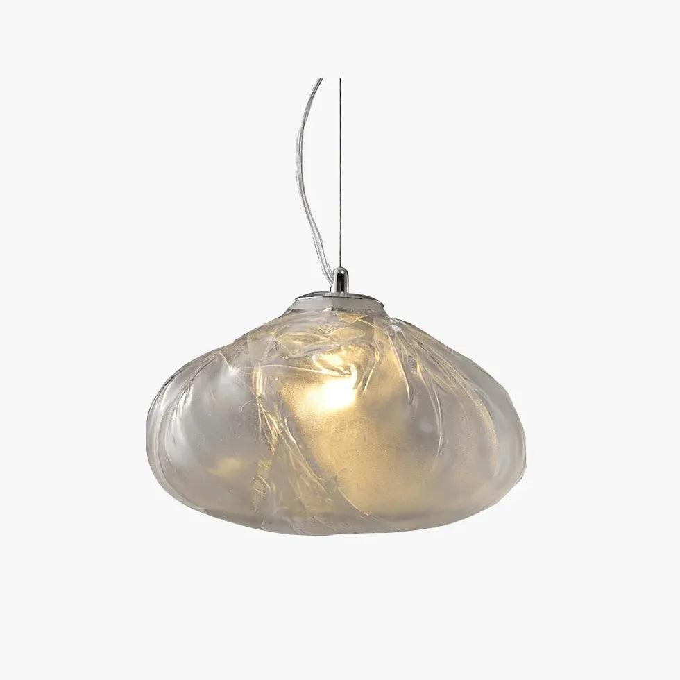 Irregular Shaped Glass Shade Modern Pendant Light - Clowas