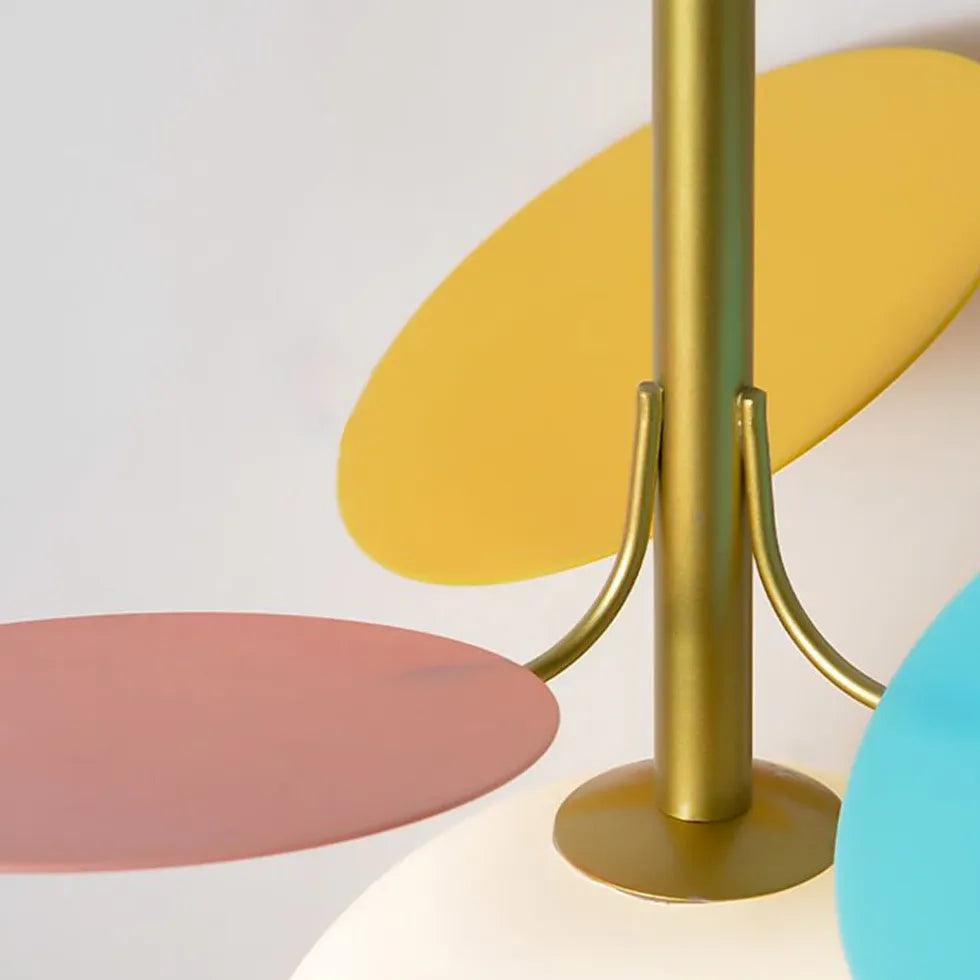 Colorful Leaf Decor Bedroom Pendant Light - Clowas