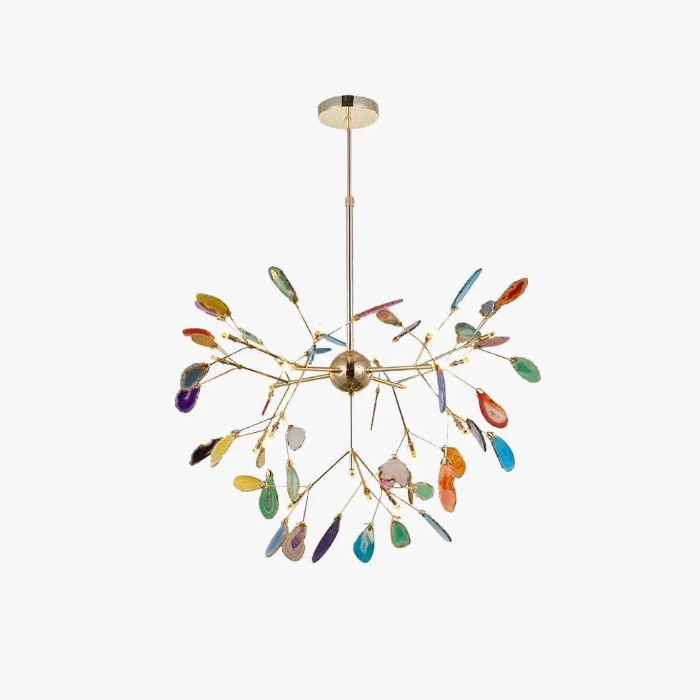 Pink Petal Design Bedroom Pendant Light - Clowas