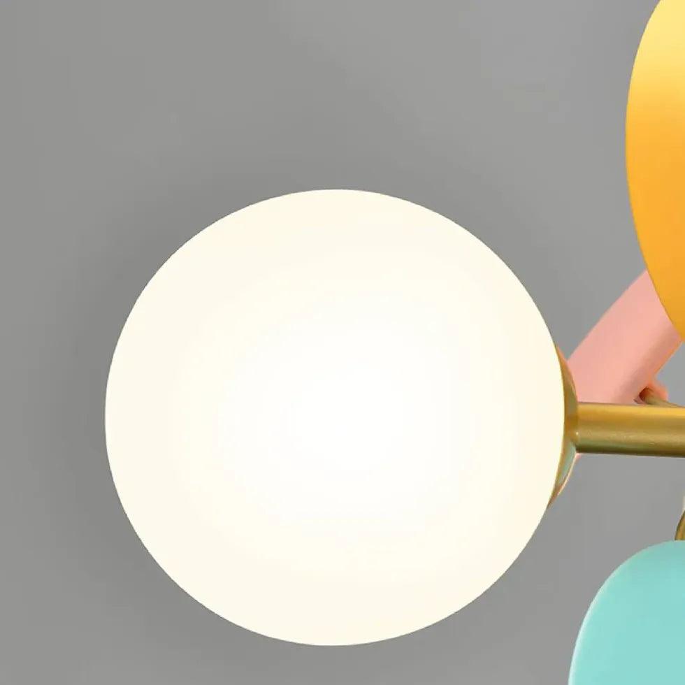 Colorful Flower Design Modern Chandelier - Clowas