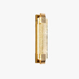 Rectangle Bubble Glass Gold Wall Lights - Clowas