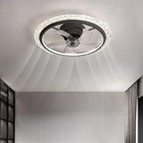 Round LED Ceiling Fan Pendant Light - Clowas