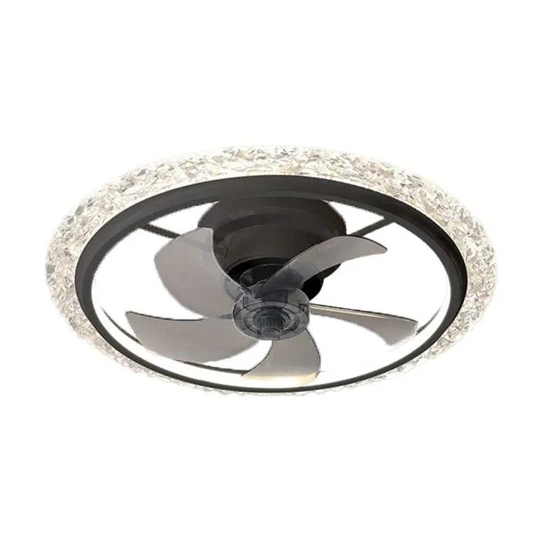 Round LED Ceiling Fan Pendant Light - Clowas