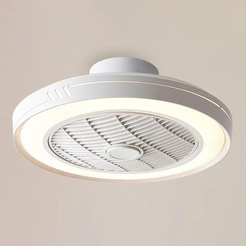 Ring-Shaped Minimalist Bedroom Ceiling Fan Light - Clowas