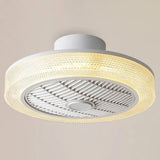 Ring-Shaped Minimalist Bedroom Ceiling Fan Light - Clowas