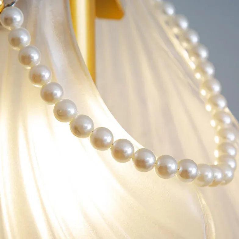 Shell-Shaped Modern Bedroom Pendant Light - Clowas