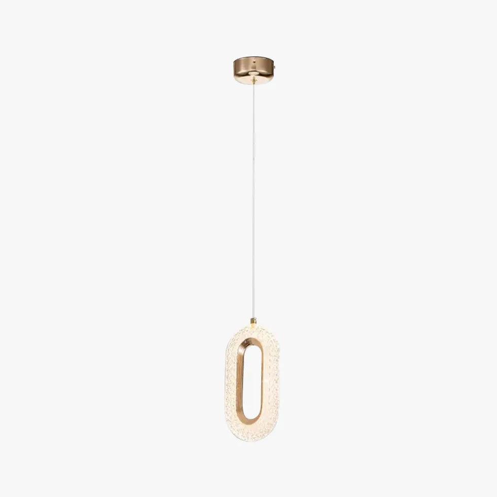 Crystal Single-Head Minimalist Modern Pendant Light - Clowas