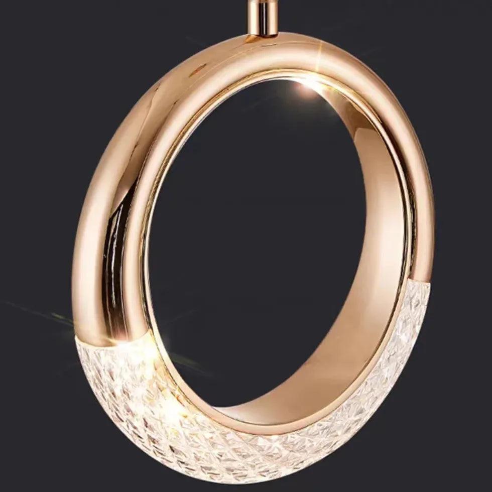 Crystal Single-Head Minimalist Modern Pendant Light - Clowas