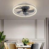 Two-Tone Ring Ceiling Fan with Light - Clowas