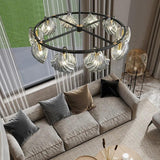 Luxurious Gold Glass for Living Room Pendant Light - Clowas