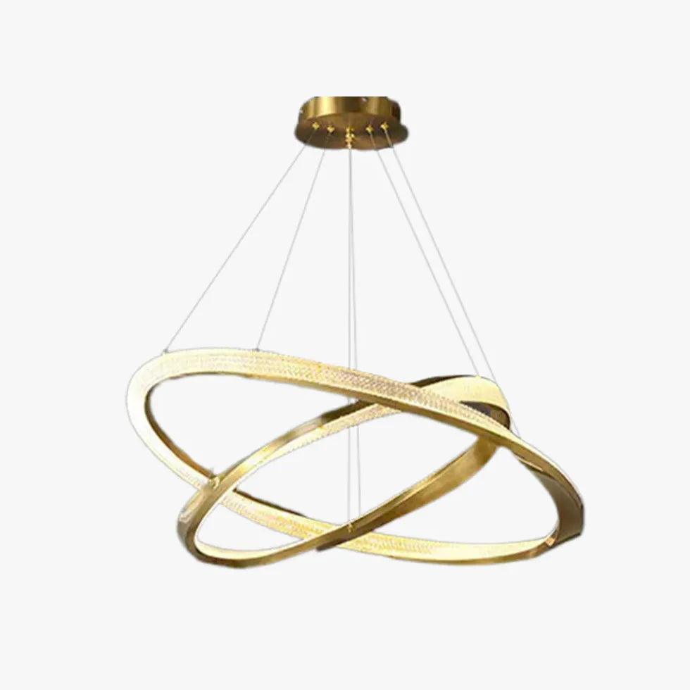 Crossed Ring Minimalist Modern Pendant Light - Clowas