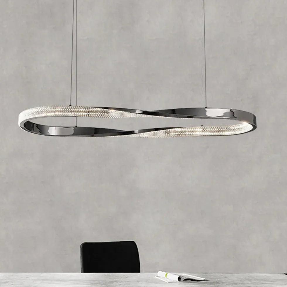 Crossed Ring Minimalist Modern Pendant Light - Clowas