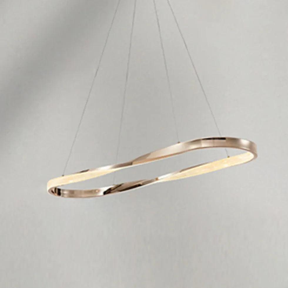 Crossed Ring Minimalist Modern Pendant Light - Clowas