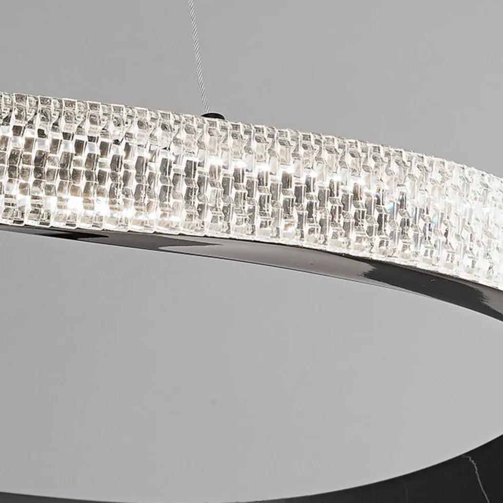 Crossed Ring Minimalist Modern Pendant Light - Clowas