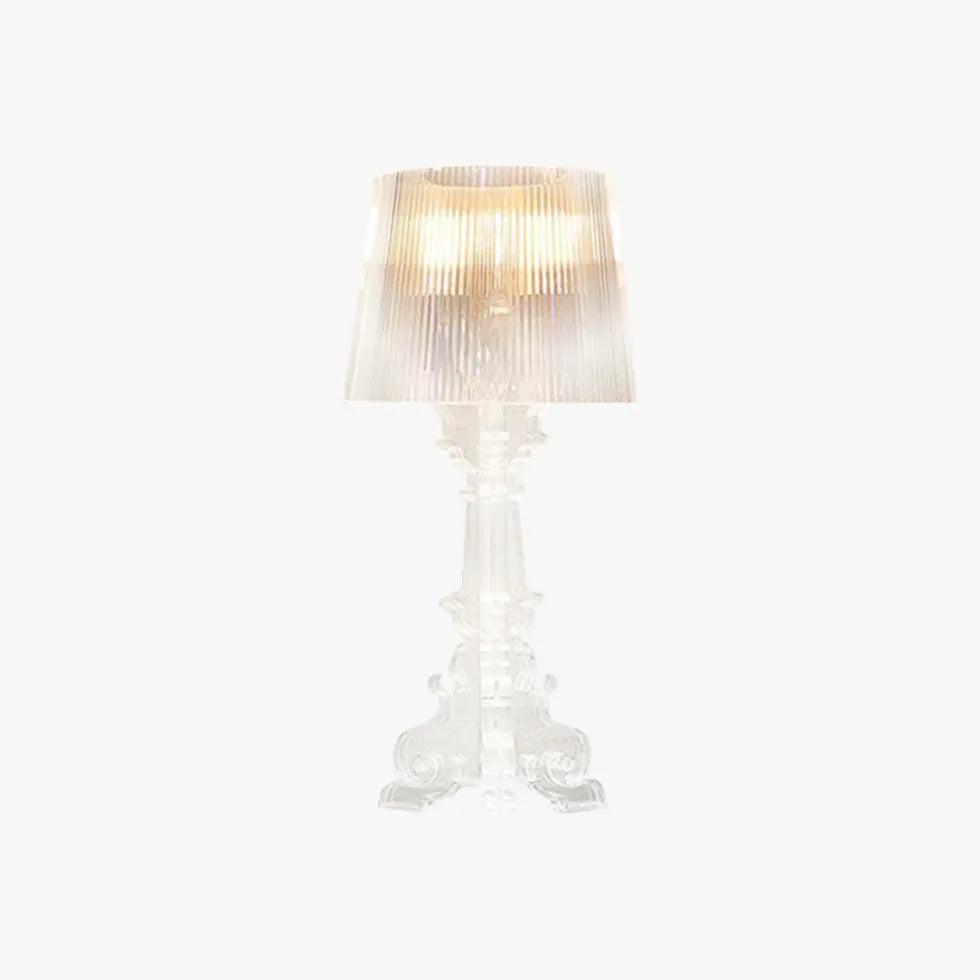 Acrylic Transparent Shade Decorative Table Lamp - Clowas