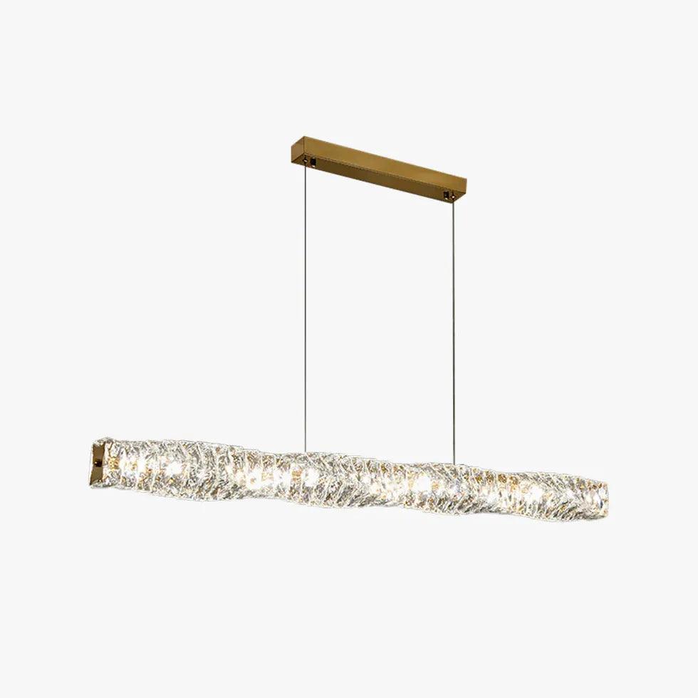 Crystal Linear Kitchen Pendant Light - Clowas
