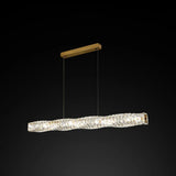 Crystal Linear Kitchen Pendant Light - Clowas