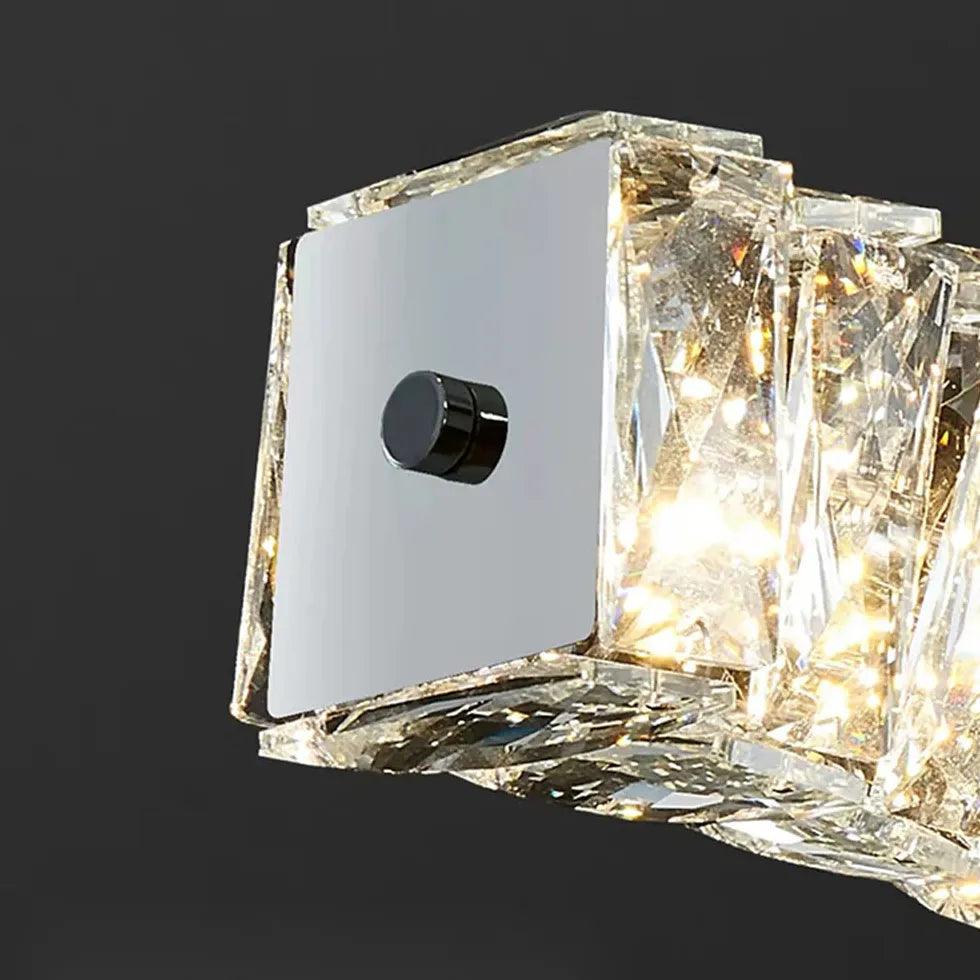 Crystal Linear Kitchen Pendant Light - Clowas