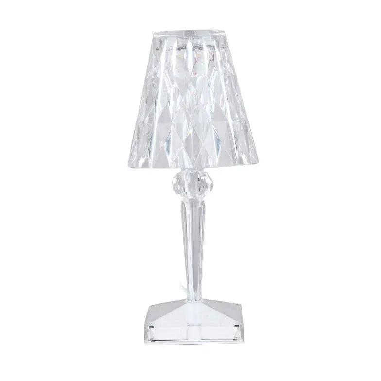 Transparent Crystal Ambient Table Lamp - Clowas