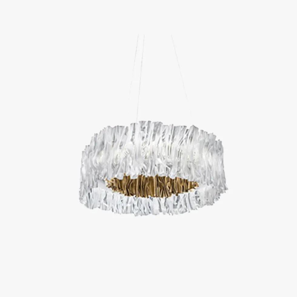 Wave-Shaped Modern Living Room Pendant Light - Clowas