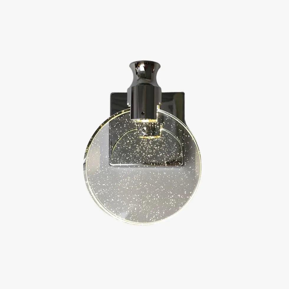 Round Bubble Transparent Metal LED Wall Light - Clowas