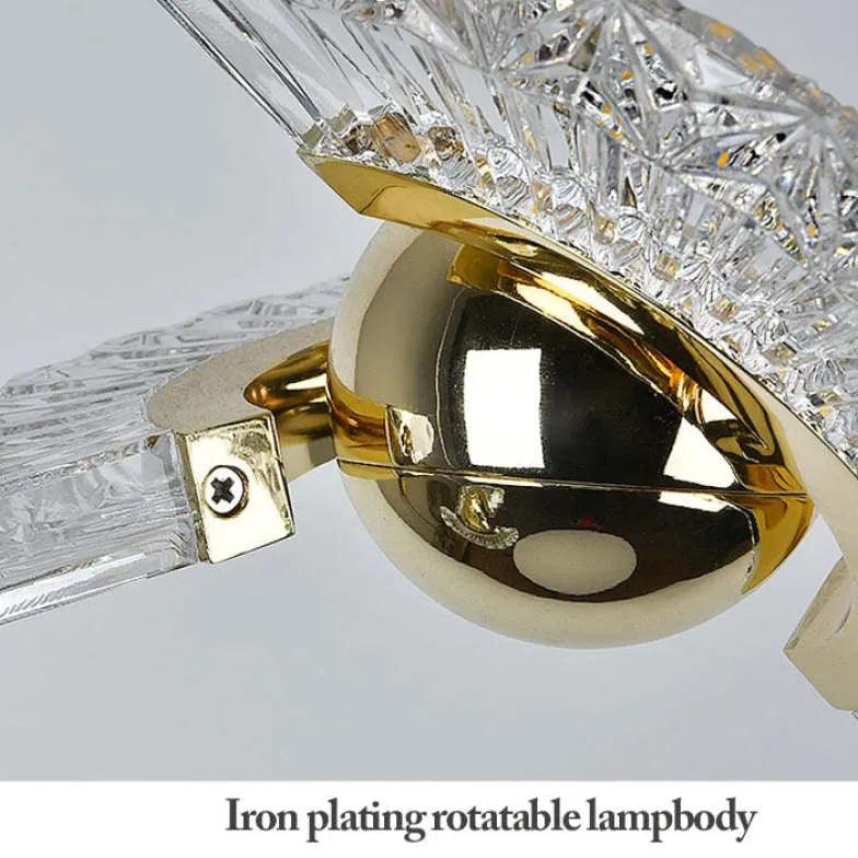 Angel Wings Shaped Crystal Pendant Light - Clowas